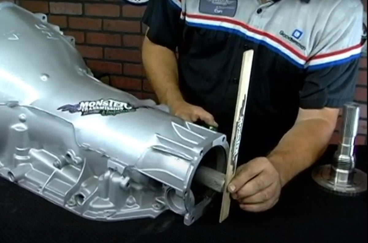 Turbo 400 4x4 Output Shaft Measurement