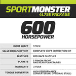 SportMonster Chevy 4L75E Transmission and Torque Converter