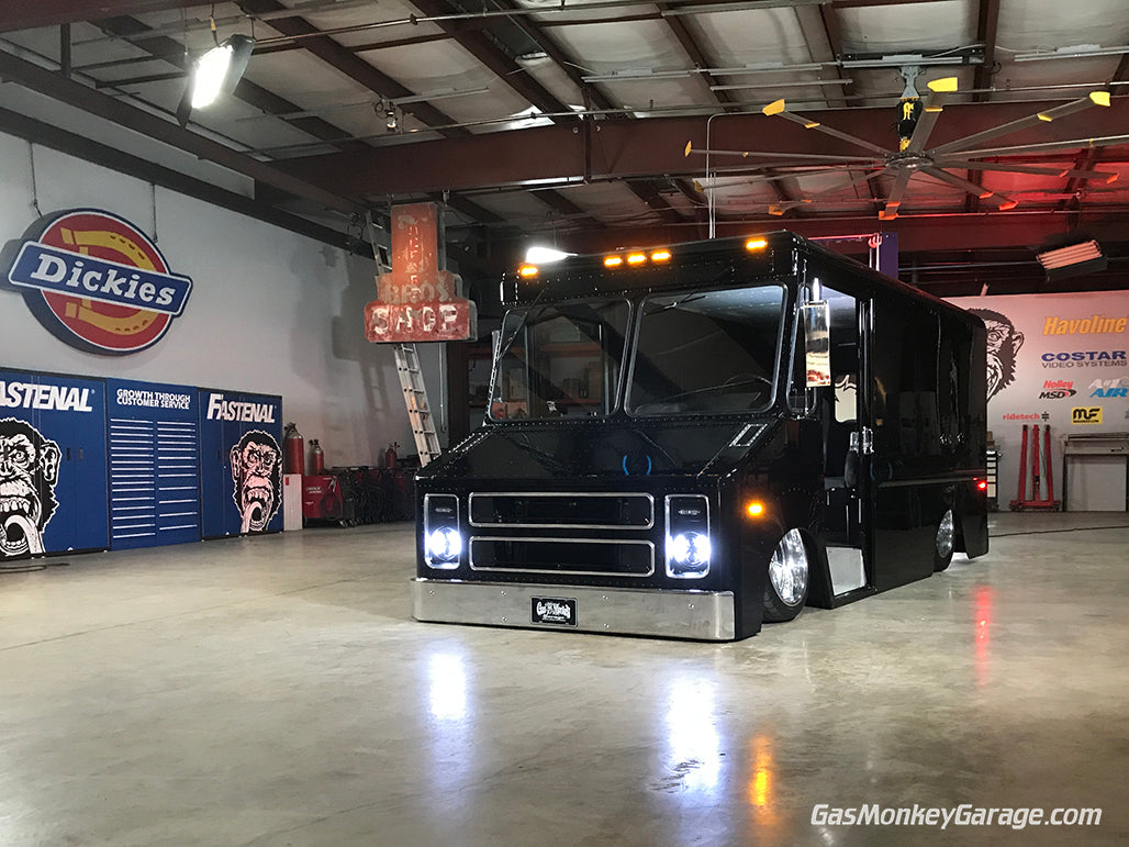 Monster and Gas Monkey Garage Team Up for Chevrolet P30 Step Van