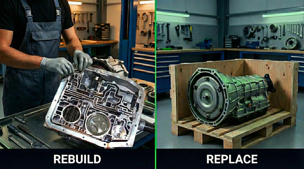 Rebuild vs Replace Transmission: Real Costs, Risks, and What Actually Lasts