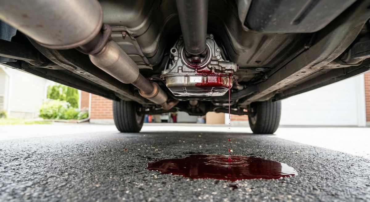 Transmission Fluid Leak: Causes, Warning Signs, and Repair Cost