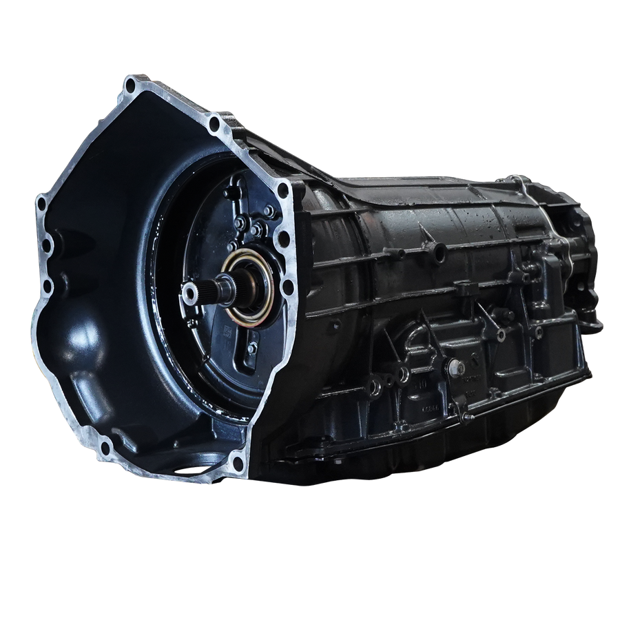 StreetMonster 8L90E transmission and torque converter with upgraded valve body rebuilt pump and cooler bypass kit
