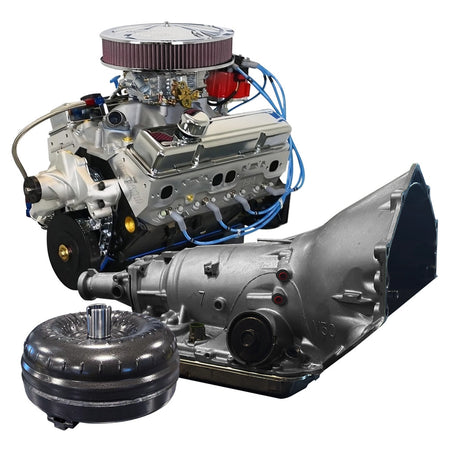 Chevy 350 Engine & 4L60E Transmission Powertrain Package 390HP