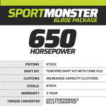 SportMonster Chevy 6L80E Transmission and Torque Converter 2WD