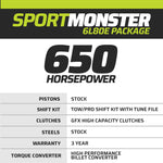 SportMonster Chevy 6L80E Transmission and Torque Converter 4WD