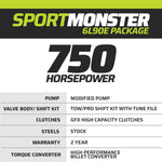 SportMonster Chevy 6L90E Transmission and Torque Converter