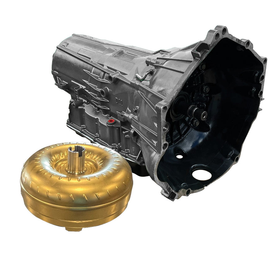 StreetMonster 6L80E transmission with HD billet converter and tow shift kit, Silverado Sierra Tahoe Yukon, +100 HP over stock