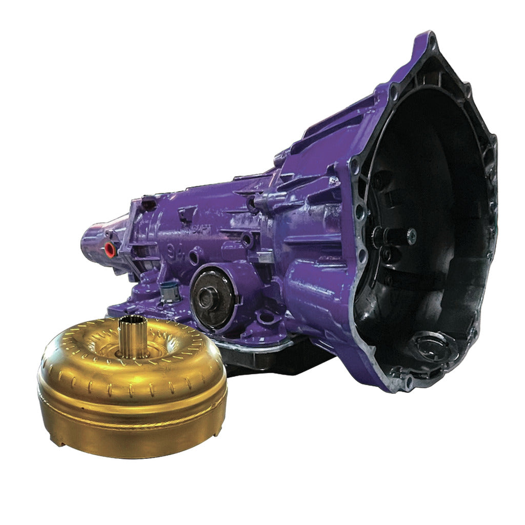 TrackMonster 4L65E transmission with billet multi-disc 300 mm torque converter
